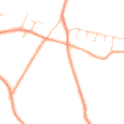Daytime road noise heatmap for RH20 2RX