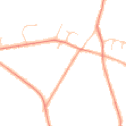 Daytime road noise heatmap for RH20 2SA