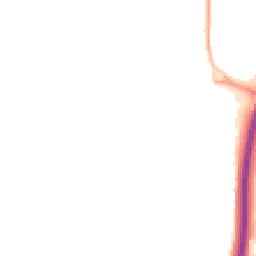 Night-time road noise heatmap for RH20 3AS