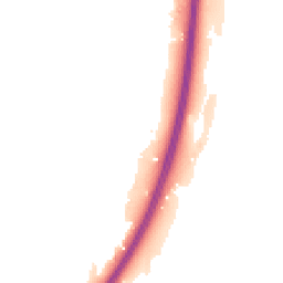Night-time road noise heatmap for RH20 3BL