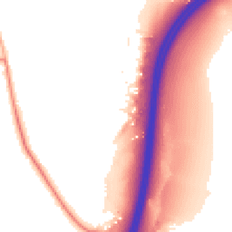 Daytime road noise heatmap for RH20 3BS
