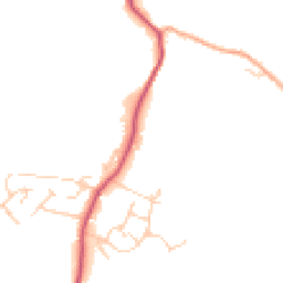 Daytime road noise heatmap for RH20 3EJ