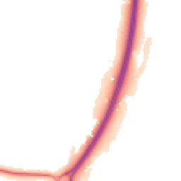 Night-time road noise heatmap for RH20 3GN