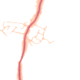 Daytime road noise heatmap for RH20 3GW