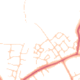 Daytime road noise heatmap for RH20 3HW