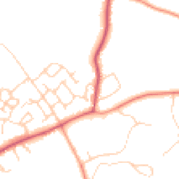 Daytime road noise heatmap for RH20 3JL
