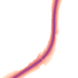 Night-time road noise heatmap for RH20 3JP