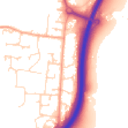 Daytime road noise heatmap for RH20 3JR
