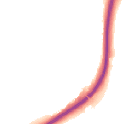 Night-time road noise heatmap for RH20 3JX