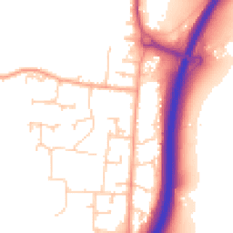 Daytime road noise heatmap for RH20 3LE
