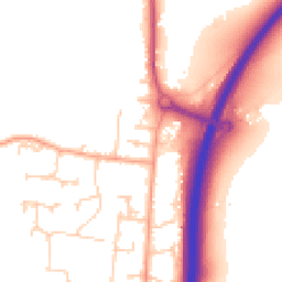 Daytime road noise heatmap for RH20 3LN