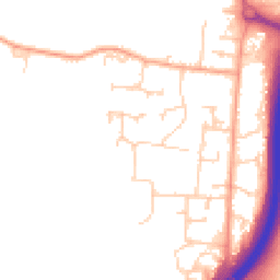 Daytime road noise heatmap for RH20 3PG