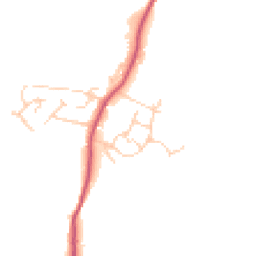 Daytime road noise heatmap for RH20 3QX