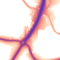 Daytime road noise heatmap for RH20 3QY