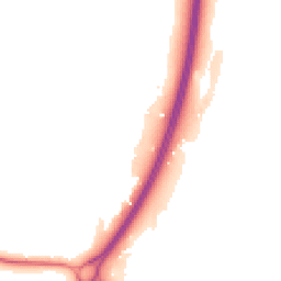 Night-time road noise heatmap for RH20 3RA