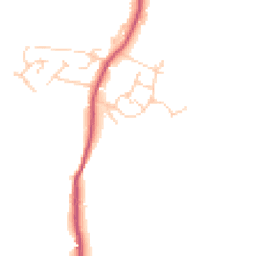 Daytime road noise heatmap for RH20 3RE
