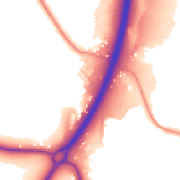 Daytime road noise heatmap for RH20 3RJ
