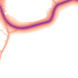 Daytime road noise heatmap for RH20 4AA
