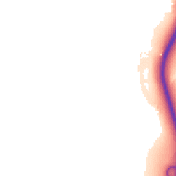 Daytime road noise heatmap for RH20 4BA