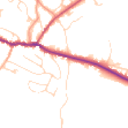 Daytime road noise heatmap for RH20 4BX