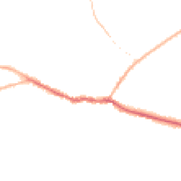 Night-time road noise heatmap for RH20 4DN