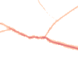 Night-time road noise heatmap for RH20 4DU