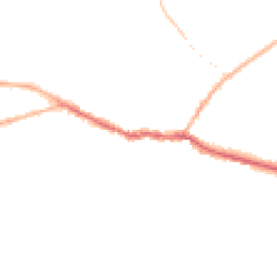 Night-time road noise heatmap for RH20 4DY