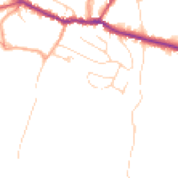 Daytime road noise heatmap for RH20 4FG