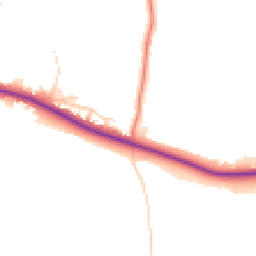 Daytime road noise heatmap for RH20 4FL