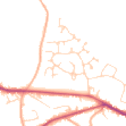 Daytime road noise heatmap for RH20 4HZ