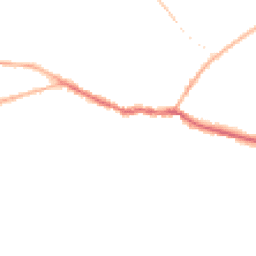 Night-time road noise heatmap for RH20 4LB