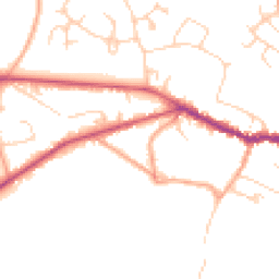 Daytime road noise heatmap for RH20 4LR