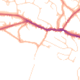 Daytime road noise heatmap for RH20 4LT