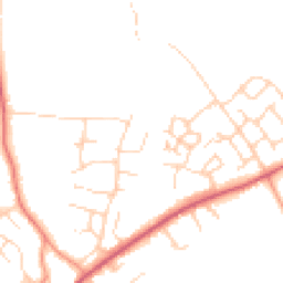Daytime road noise heatmap for RH20 4PU