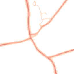 Daytime road noise heatmap for RH3 7AN