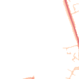 Daytime road noise heatmap for RH3 7AU