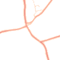 Daytime road noise heatmap for RH3 7AW
