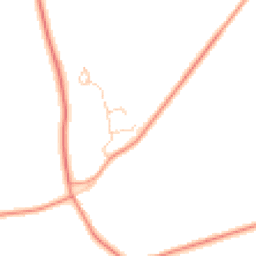 Daytime road noise heatmap for RH3 7AZ