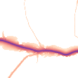 Daytime road noise heatmap for RH3 7BH