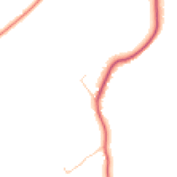 Daytime road noise heatmap for RH3 7BT
