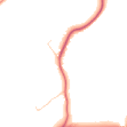 Daytime road noise heatmap for RH3 7BW