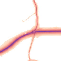 Daytime road noise heatmap for RH3 7DB