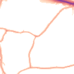 Daytime road noise heatmap for RH3 7DT
