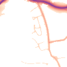 Daytime road noise heatmap for RH3 7ES