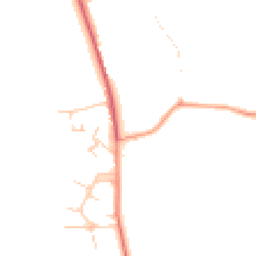 Daytime road noise heatmap for RH3 7FG