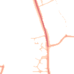 Daytime road noise heatmap for RH3 7HP