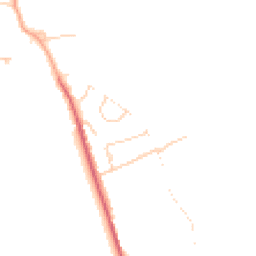 Daytime road noise heatmap for RH3 7LB
