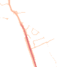 Daytime road noise heatmap for RH3 7LD
