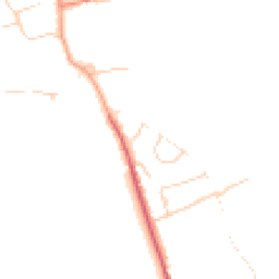 Daytime road noise heatmap for RH3 7LF