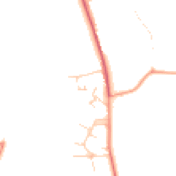 Daytime road noise heatmap for RH3 7LN